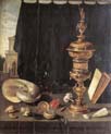 still life with great golden goblet